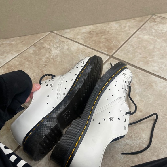 Dr Martens 1461 Cosmic Sun Moon NWOT Print Leather Oxford Shoes Women US 8/M 7 - Picture 10 of 10